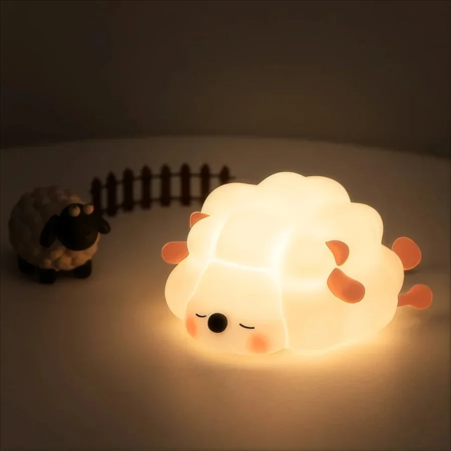 animal night light panda lamp