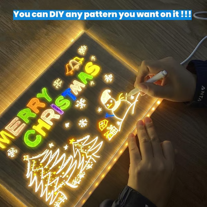 Acrylic LED Message Board Light Display