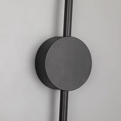 Wall Lamp Bedroom Wall Light Modern Long LED Light Black I-Shaped Living Room Corridor Interior Lighting Home Decor Lighting