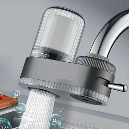 HydraClean™ Faucet Water Filter | 4-Stage Tap Purifier BPA-Free
