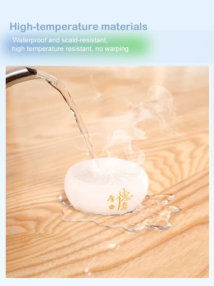 Clear PVC Tablecloth Protector | Waterproof Oil-Proof Soft Glass Table Mat