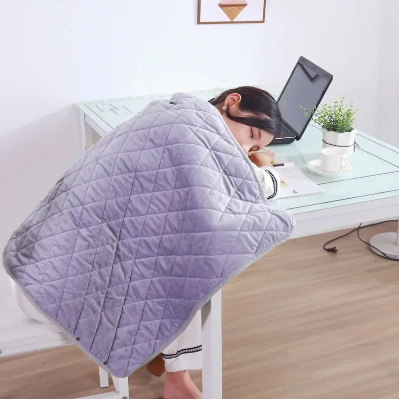 USB Heated Wearable Blanket Winter Shawl
