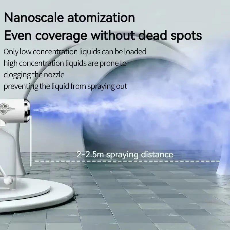 Cordless Nano Sanitizer Spray Gun