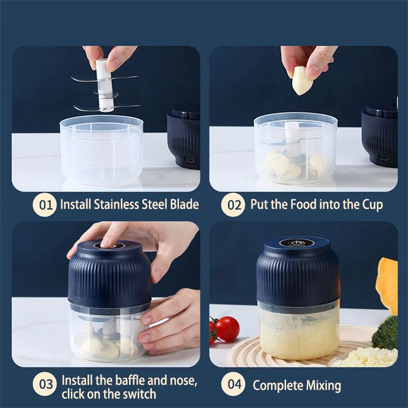 Mini Electric Food Chopper