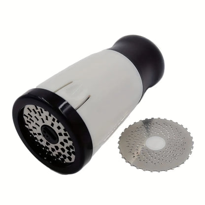 Hand-Cranked Rotating Cheese Grater | Manual Cheese Shredder for Kitchen
