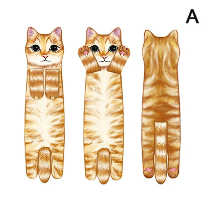 Funny Cat Hanging Hand Towel