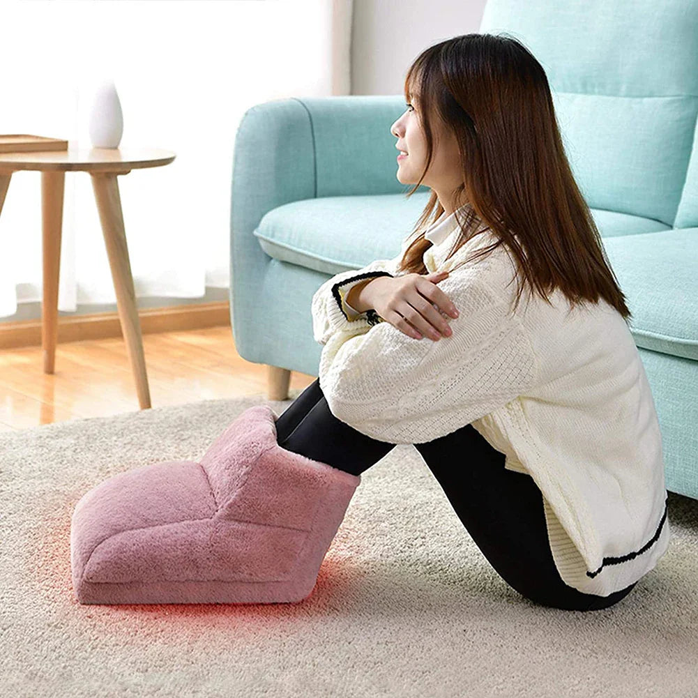 USB Foot Heating Pad Cotton Electric Foot Warmer Low Power