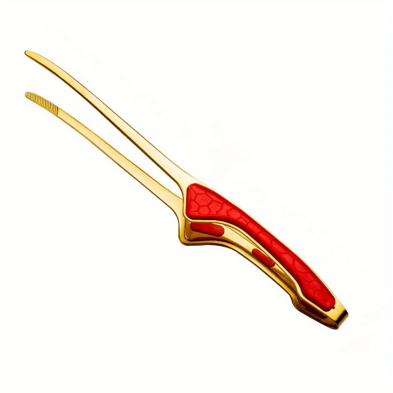 Miniature Stainless Steel Kitchen Tongs | 3 Colors